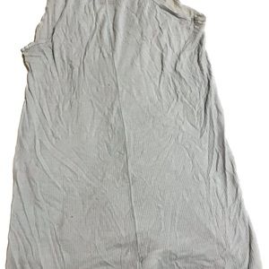 Rick Owens mainline scalloped tank top “bleach” color sz L (fits small)